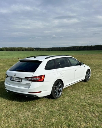 Skoda Superb cena 83999 przebieg: 185500, rok produkcji 2016 z Mszana Dolna małe 191